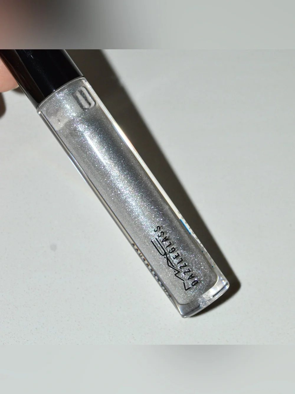 MAC Cosmetics Dazzleglass Lipgloss *SHE-ZAM* Limited Edition Highly Shine Silver